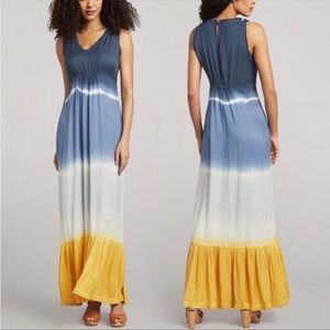 Faherty Ombré Maxi Dress